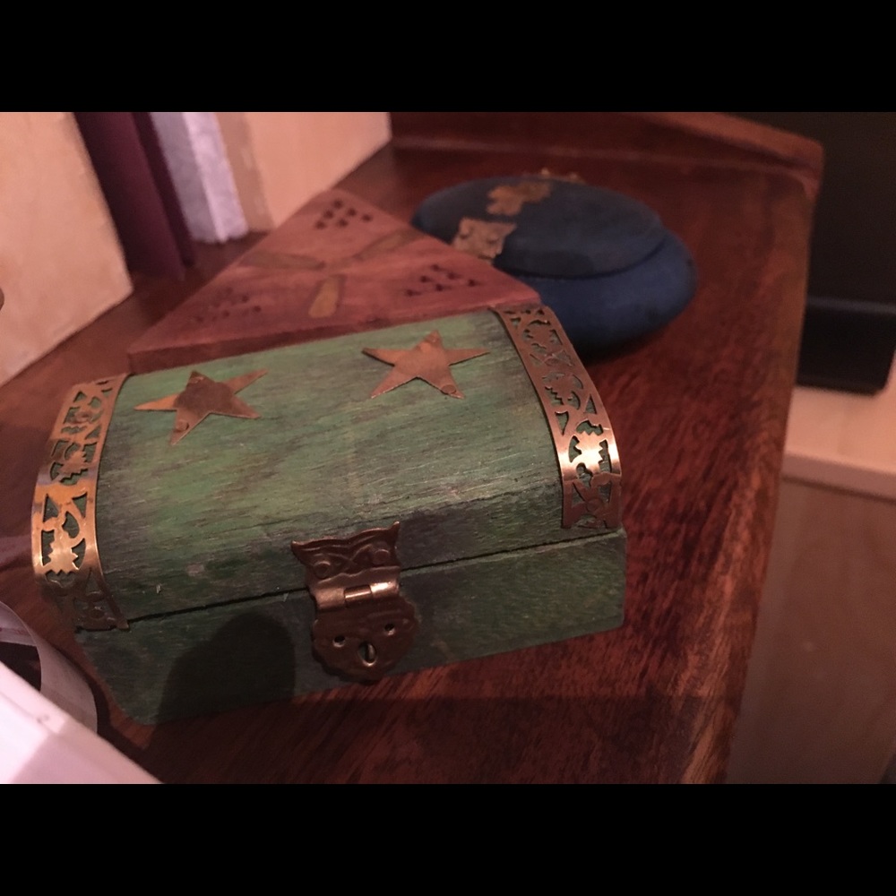 Wooden boxes set